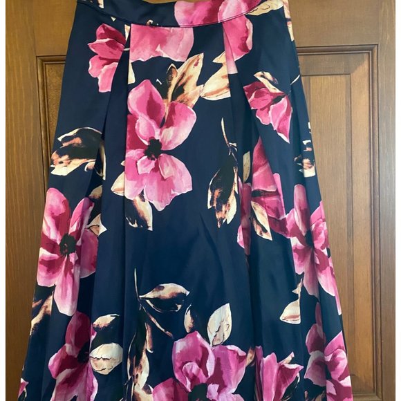 Speechless Formal Cocktail Skirt Women US 3 Navy Long Maxi Wedding Holiday Party - Picture 1 of 14